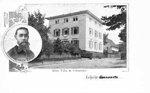 Leipzig-Connewitz: Bankdirektor Exner ; seine Villa in Connewitz