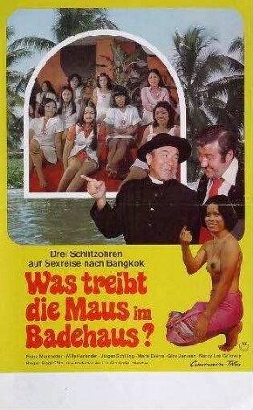 Was treibt die Maus im Badehaus?