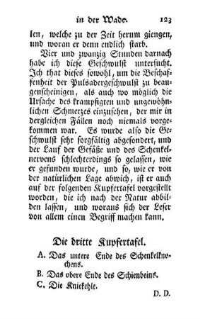 Die dritte Kupfertafel