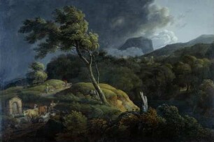 Landschaft im Sturm