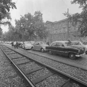 Vierfacher Auffahrunfall in der Kaiserallee.