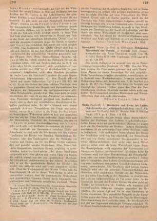 174 [Rezension] Baumgärtel, Friedrich, Hebräisches Wörterbuch zur Genesis