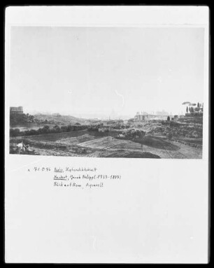 Blick auf Rom