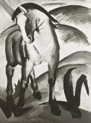 Blaues Pferd I