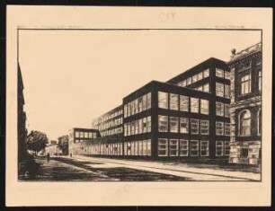 I.G.-Farben, Frankfurt/Main Versandgebäude: Ansicht