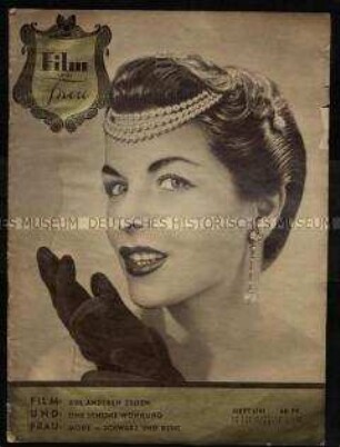 Filmzeitschrift über Frauen. 6. Jahrgang 1954