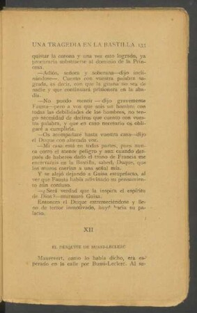 XII - El desquite de Bussi-Leclerc