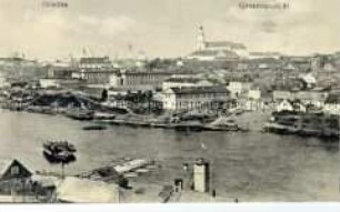 Ansicht der russisch-polnischen Stadt Grodno