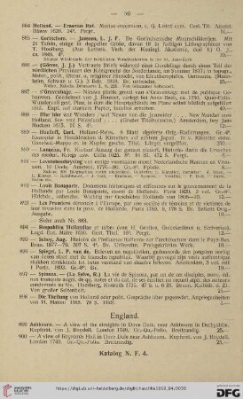 England (Nr. 899 - 956)