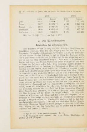 2. Der Eisenbahnverkehr
