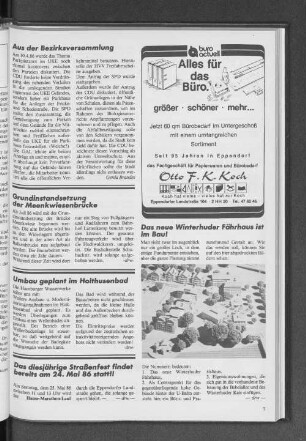 Grundinstandsetzung der Meenkwiesenbrücke