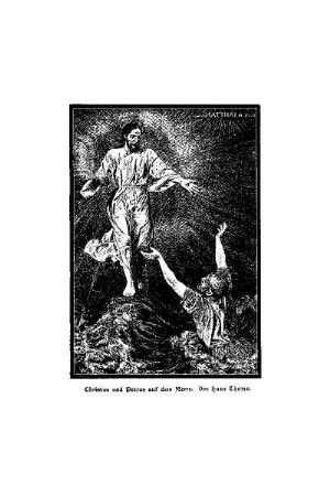 Christus und Petrus auf dem Meere