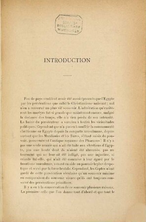 Les actes des martyrs de l'Eglise copte : étude critique