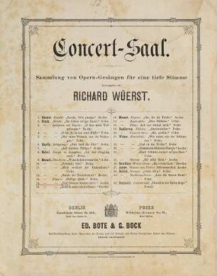 Recitativ und Arie aus "Figaro's Hochzeit"
