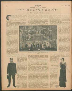 "El molino rojo" : Desde la platea