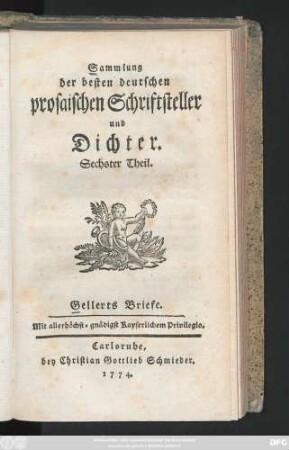 Gellerts Briefe