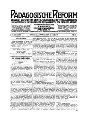 Die nationale Einheitsschule : (Fortsetzung in der 1. Beilage)