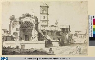 Tempel der Venus und Roma, sowie Santa Francesca Romana, Rom
