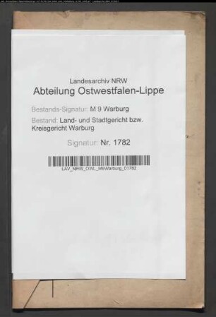 Erblasser: Brandenstein, Sara, geb. Rosenstern: