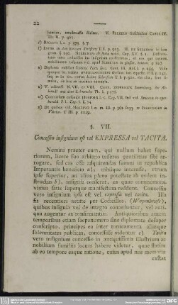 §. VII. Concesso insignium est vel Expressa vel Tacita