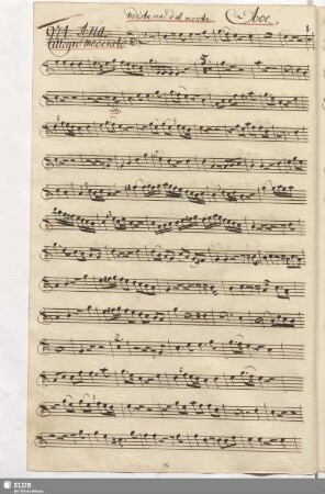 974. Aria: Udiste mai dal monte / Anfossi, P.