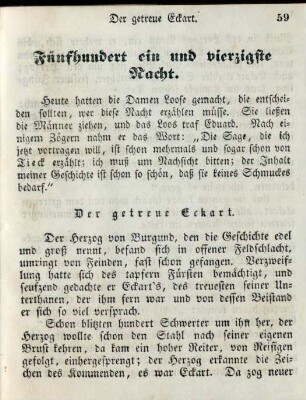 Fünfhundert ein und vierzigste Nacht
