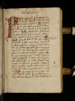 Henricus Rubenow: Passio domini