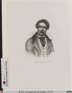 Bildnis (Hermann) Ferdinand Freiligrath
