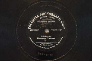 Spring song / Mendelssohn