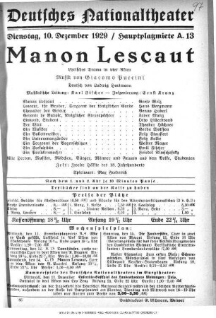 Manon Lescaut