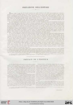 Prefazione dell'editore
