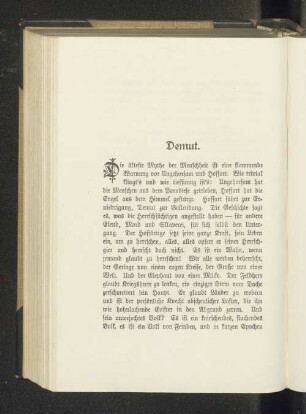 Demut.