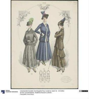 Die Elegante Frau: Kostüme