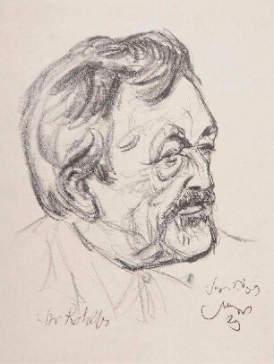 Bildnis von Christian Rohlfs (1849-1938)