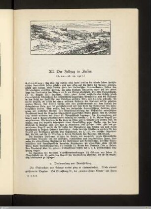 XII. Der Feldzug in Italien