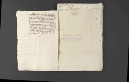 Schriftwechsel bezüglich der Konflikte zwischen Graf Ludwig von Öttingen und Sebastian Schertlin.