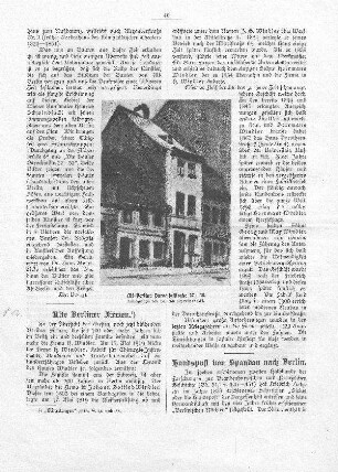 Hundspost von Spandau nach Berlin