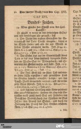 Cap. XVI. Bundes-Zeichen.