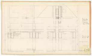 Hochschulbibliothek, Karlsruhe Neubau: Lesesaal freistehender Tisch und Kombination, 1:1