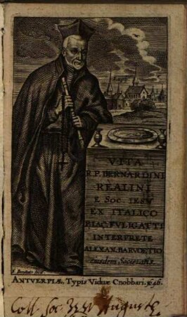 Vita Bernardini Realini e Soc. Iesu
