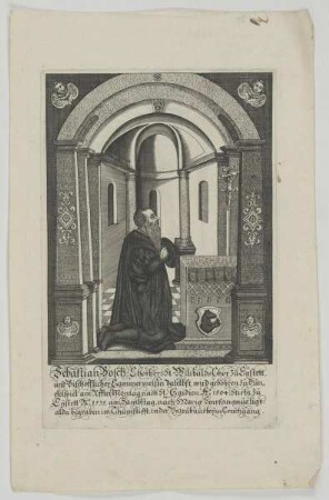 Bildnis des Sebastian Bosch
