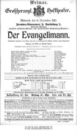 Der Evangelimann