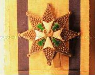 Militär-Wilhelm-Orden, Bruststern zum Großkreuz