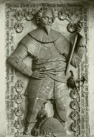 Cottbus, Oberkirche Sankt Nikolai, Epitaph des G. von Alvensleben