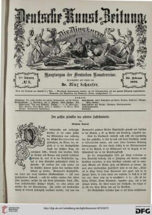Nr. 8 (25. Februar 1872)