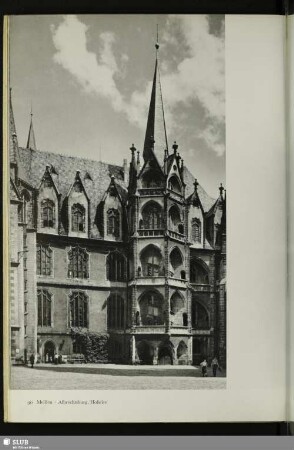 Meißen. Albrechtsburg, Hofseite