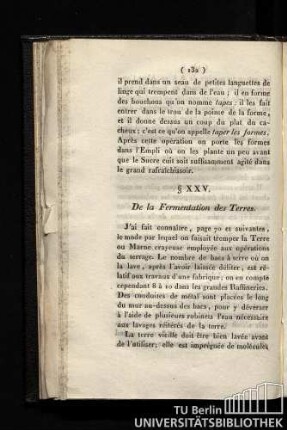 § XXV. De la Fermentation des Terres.