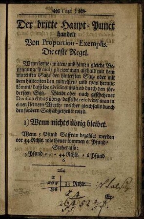 Der dritte Haupt-Punct.
