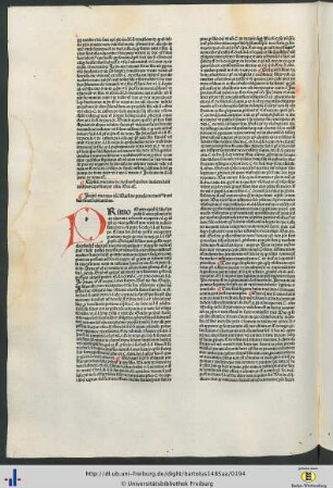 Tractatus domini Baldi de perusio de duobus fratribus simul habitantibus