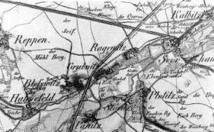 Stauchitz-Grubnitz und Ragewitz. Oberreit, Sect. Oschatz, 1839/40